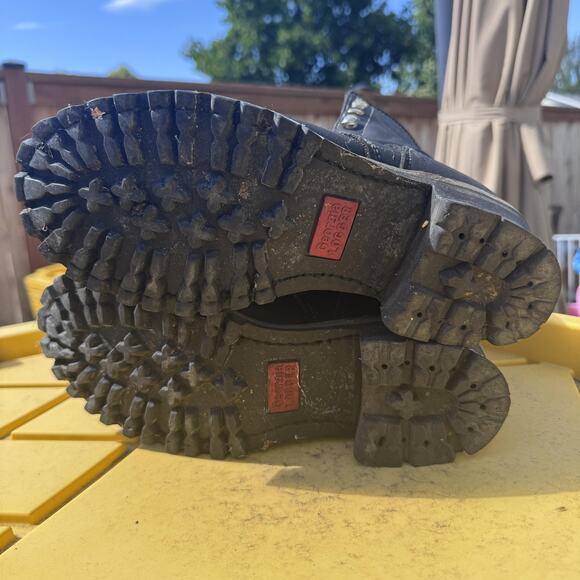 Vintage Georgia G920 Heritage Logger Lace-Up Leather Work Boots Size 6.5 - Picture 9 of 11